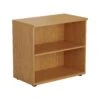 730mm High Book Case Oak