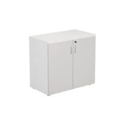 730mm White Frame High Wooden Cupboard 7 730mm White Frame High Wooden Cupboard -Office Supermarket Store 730mm white frame high wooden cupboard cupboards tc group 228869