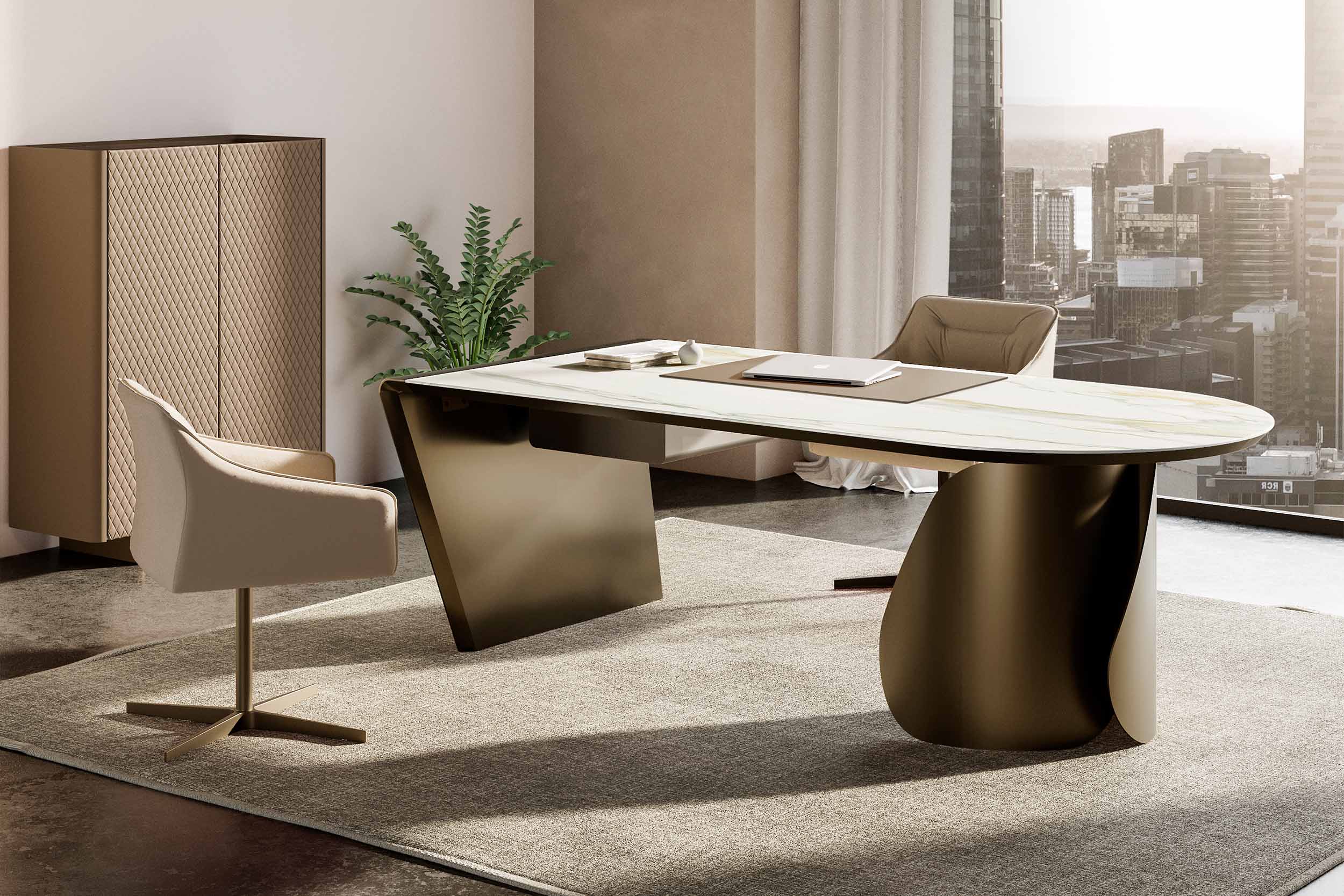 Office Supermarket Store -Office Supermarket Store Krieder Onda office desk ceramic break 02