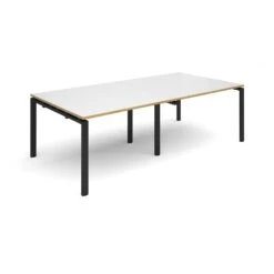 Adapt II Rectangular Boardroom Table 13 Adapt II Rectangular Boardroom Table -Office Supermarket Store adapt ii rectangular boardroom table boardroom tables dams whiteoak edge black 2400mm x 1200mm 529602