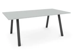 Albion A Frame Meeting Tables - Black Finish Frame 24 Albion A Frame Meeting Tables - Black Finish Frame -Office Supermarket Store albion a frame meeting table black finish frame meeting tables workstories 2000mm x 800mm black light grey 346210
