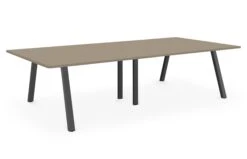 Albion A Frame Meeting Tables - Black Finish Frame 32 Albion A Frame Meeting Tables - Black Finish Frame -Office Supermarket Store albion a frame meeting table black finish frame meeting tables workstories 3600mm x 1400mm black stone grey 752089