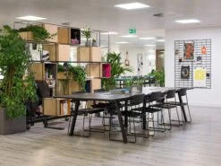 Albion A Frame Meeting Tables - Raw Finish Frame