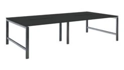 Albion Studio Frame Bench System - Raw Metal Frame -Office Supermarket Store albion studio frame bench system raw metal frame bench desks workstories 4 person 3200mm x 1600mm anthracite 865916