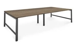 Albion Studio Frame Meeting Tables - Black Finish Frame 29 Albion Studio Frame Meeting Tables - Black Finish Frame -Office Supermarket Store albion studio frame meeting tables black finish frame bench desks workstories 3600mm x 1400mm black grey nebraska oak 497264