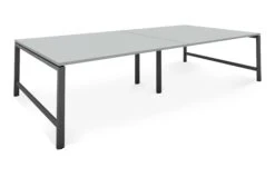 Albion Studio Frame Meeting Tables - Black Finish Frame 27 Albion Studio Frame Meeting Tables - Black Finish Frame -Office Supermarket Store albion studio frame meeting tables black finish frame bench desks workstories 3600mm x 1400mm black light grey 495776
