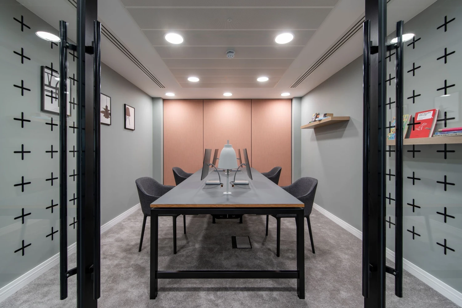 Albion Studio Frame Meeting Tables - Black Finish Frame 1 Albion Studio Frame Meeting Tables - Black Finish Frame