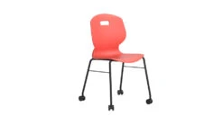 Arc Mobile Chair -Office Supermarket Store arc mobile chair 4 leg tc group coral 205901