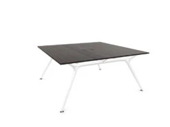 Arkitek Designer Bench Desk With White Frame 39 Arkitek Designer Bench Desk With White Frame -Office Supermarket Store arkitek designer bench desk with white frame office bench desks actiu dark oak cable tray cable access 2 person 540251