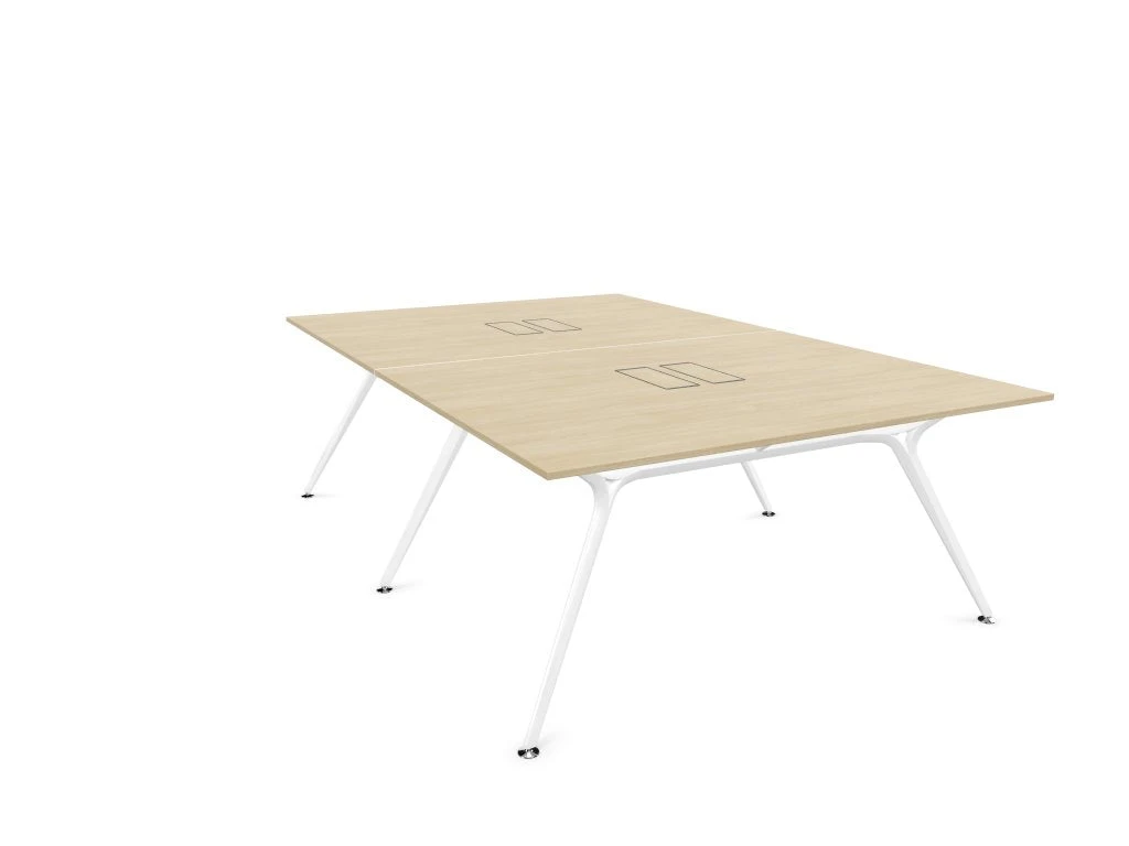 Arkitek Designer Bench Desk With White Frame 12 Arkitek Designer Bench Desk With White Frame - Image 12