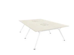 Arkitek Designer Bench Desk With White Frame 32 Arkitek Designer Bench Desk With White Frame -Office Supermarket Store arkitek designer bench desk with white frame office bench desks actiu lime oak cable tray cable access 4 person 372935