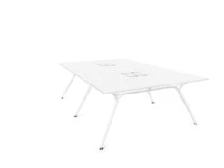 Arkitek Designer Bench Desk With White Frame 33 Arkitek Designer Bench Desk With White Frame -Office Supermarket Store arkitek designer bench desk with white frame office bench desks actiu white cable tray cable access 4 person 619850