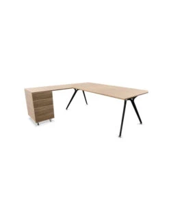 Arkitek Executive Desk With Supported Return - Black Frame 20 Arkitek Executive Desk With Supported Return - Black Frame -Office Supermarket Store arkitek executive desk with supported return black frame executive office desks actiu 402444