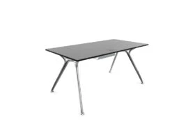 Arkitek Rectangular Office Desks - Polished Frame -Office Supermarket Store arkitek rectangular office desks polished frame office desks actiu black cable tray 1600mm x 800mm 704226