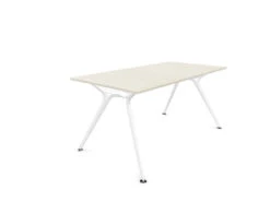 Arkitek Rectangular Office Desks - White Frame -Office Supermarket Store arkitek rectangular office desks white frame office desks actiu lime oak none 1600mm x 800mm 720243