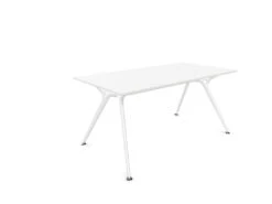 Arkitek Rectangular Office Desks - White Frame -Office Supermarket Store arkitek rectangular office desks white frame office desks actiu white none 1600mm x 800mm 239188