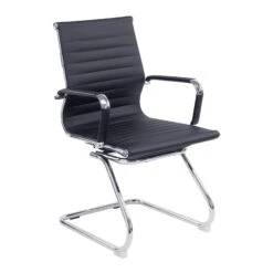 Aura Medium Back Visitors Chair -Office Supermarket Store aura medium back visitors chair executive chairs nautilus designs black 152275