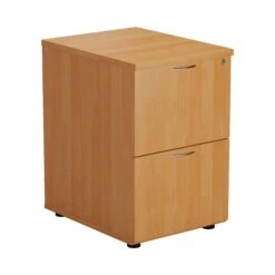Beech 2 Drawer Filing Cabinet