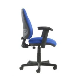 Bilbao Fabric Computer Chair With Lumbar Support And Adjustable Arms -Office Supermarket Store bilbao fabric computer chair with lumbar support and adjustable arms seating dams 735123