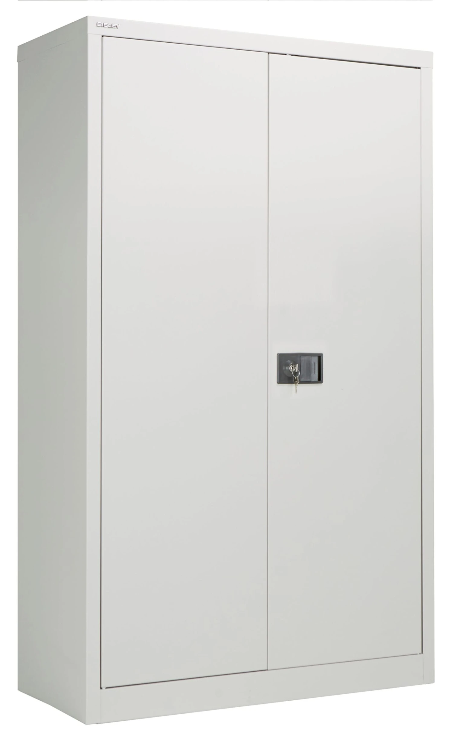 Bisley Steel Double Door Contract Cupboard Inc 3 Shelves 2 Bisley Steel Double Door Contract Cupboard Inc 3 Shelves - Image 2