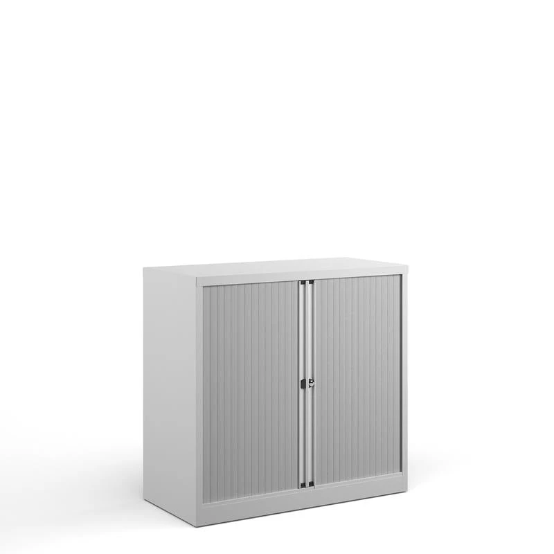 Bisley Systems Storage Low Tambour Cupboard 1000mm High 4 Bisley Systems Storage Low Tambour Cupboard 1000mm High - Image 4