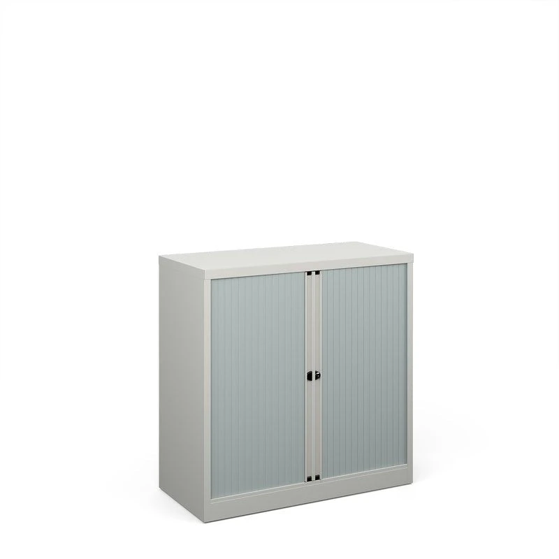 Bisley Systems Storage Low Tambour Cupboard 1000mm High 1 Bisley Systems Storage Low Tambour Cupboard 1000mm High