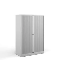 Bisley Systems Storage Medium Tambour Cupboard 1570mm High -Office Supermarket Store bisley systems storage medium tambour cupboard 1570mm high steel storage dams 907513