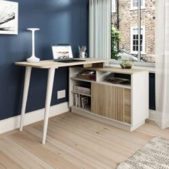 Bridge Home Office Corner Desk