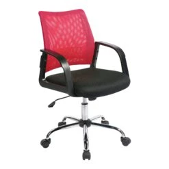 Calypso Desk Chair -Office Supermarket Store calypso desk chair mesh chairs nautilus designs raspberry 665886