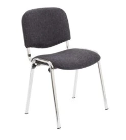 Club Conference Room Chair - Chrome Frame -Office Supermarket Store club conference room chair chrome frame conference tc group grey chrome 145809