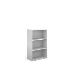 Contract Office Bookcase 1230mm High With 2 Shelves -Office Supermarket Store contract office bookcase 1230mm high with 2 shelves wooden storage dams 471852