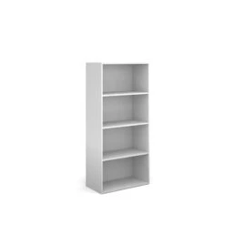Contract Office Bookcase 1630mm High With 3 Shelves 5 Contract Office Bookcase 1630mm High With 3 Shelves -Office Supermarket Store contract office bookcase 1630mm high with 3 shelves wooden storage dams 320514