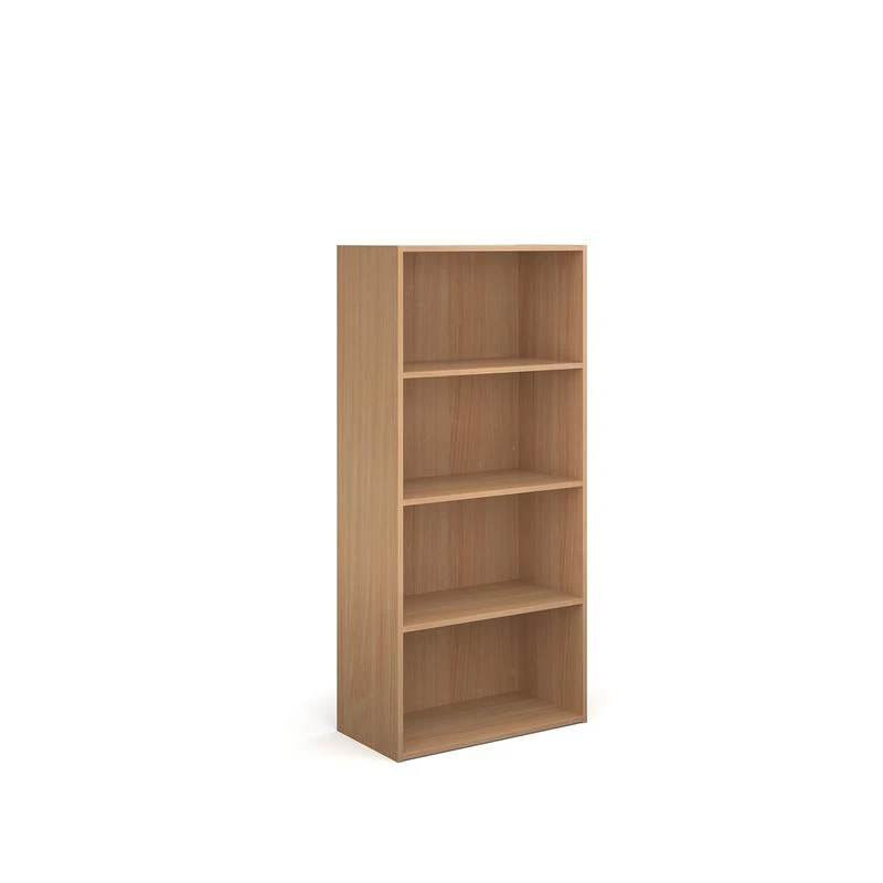 Contract Office Bookcase 1630mm High With 3 Shelves 1 Contract Office Bookcase 1630mm High With 3 Shelves