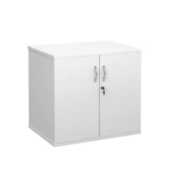 Deluxe Double Door Desk High Cupboard 600mm Deep -Office Supermarket Store deluxe double door desk high cupboard 600mm deep wooden storage dams 800310