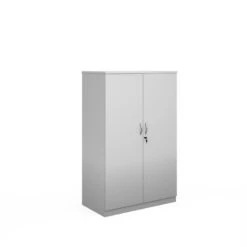 Deluxe Double Door Office Cupboard 1600mm High With 3 Shelves 5 Deluxe Double Door Office Cupboard 1600mm High With 3 Shelves -Office Supermarket Store deluxe double door office cupboard 1600mm high with 3 shelves wooden storage dams 701245