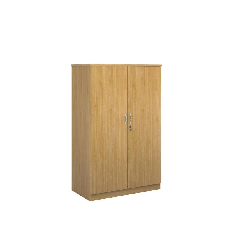 Deluxe Double Door Office Cupboard 1600mm High With 3 Shelves 2 Deluxe Double Door Office Cupboard 1600mm High With 3 Shelves - Image 2