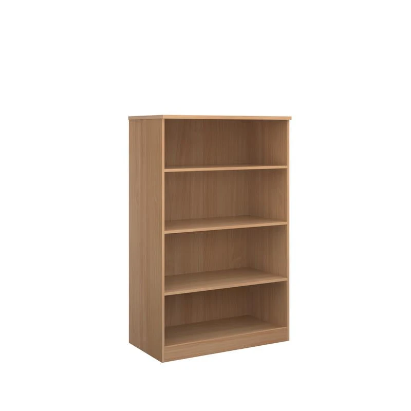Deluxe Office Bookcase 1600mm High With 3 Shelves 1 Deluxe Office Bookcase 1600mm High With 3 Shelves