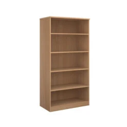 Deluxe Office Bookcase 2000mm High With 4 Shelves
