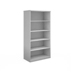 Deluxe Office Bookcase 2000mm High With 4 Shelves 5 Deluxe Office Bookcase 2000mm High With 4 Shelves -Office Supermarket Store deluxe office bookcase 2000mm high with 4 shelves wooden storage dams 737617