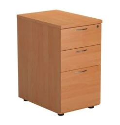 Desk High 3 Drawer Pedestal - 600mm Deep
