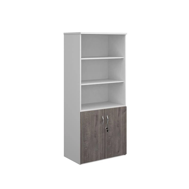 Duo Combination Unit With Open Top 1790mm High With 4 Shelves 3 Duo Combination Unit With Open Top 1790mm High With 4 Shelves - Image 3