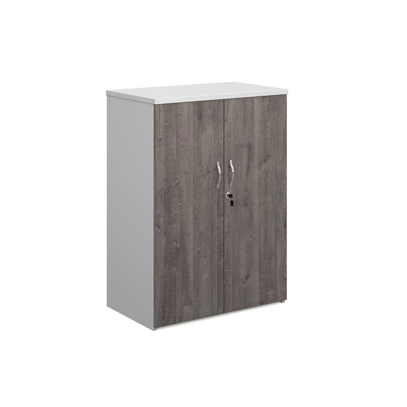 Duo Double Door Cupboard 1090mm High With 2 Shelves 3 Duo Double Door Cupboard 1090mm High With 2 Shelves - Image 3