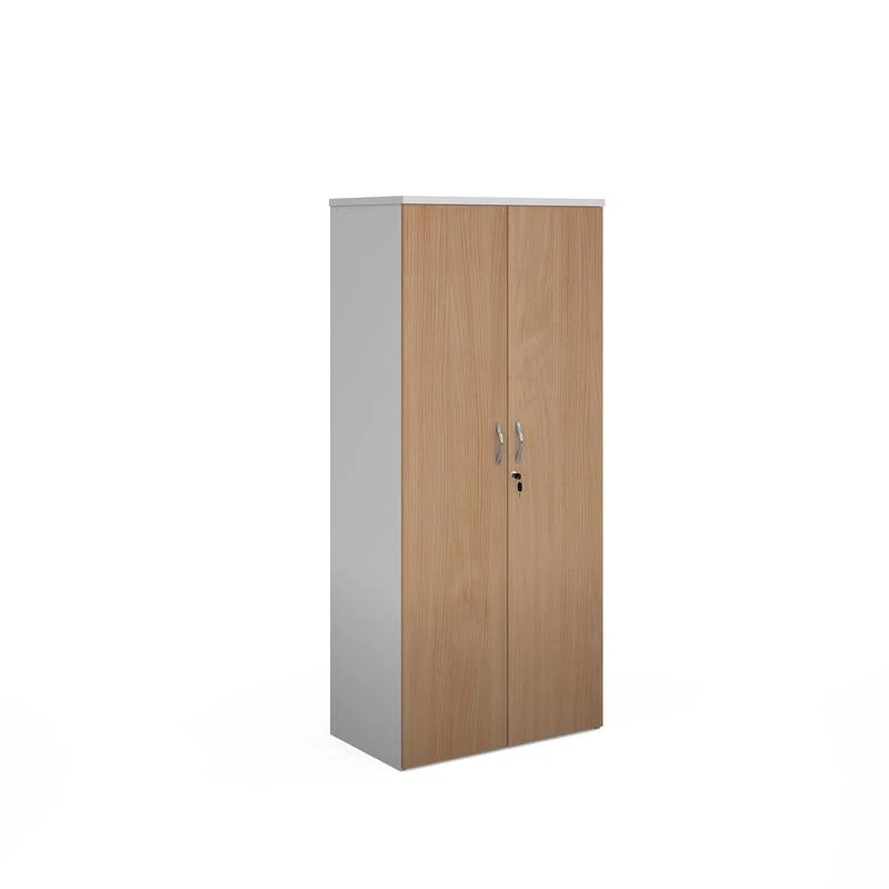 Duo Double Door Cupboard 1790mm High With 4 Shelves 2 Duo Double Door Cupboard 1790mm High With 4 Shelves - Image 2