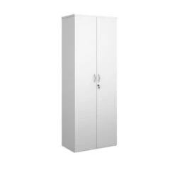 Duo Double Door Cupboard 2140mm High With 5 Shelves