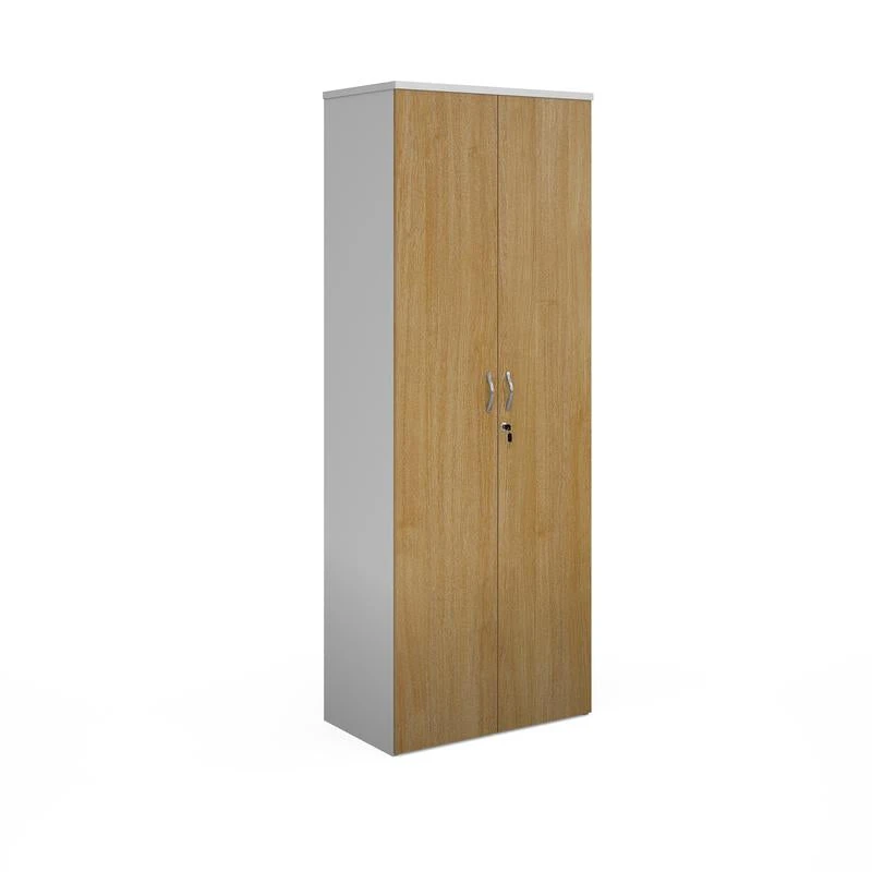 Duo Double Door Cupboard 2140mm High With 5 Shelves 4 Duo Double Door Cupboard 2140mm High With 5 Shelves - Image 4
