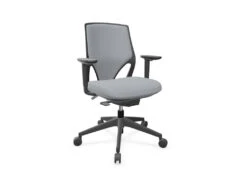 EFIT Upholstered Back Task Chair -Office Supermarket Store efit upholstered back task chair task chair actiu light grey black 489625