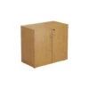 Essentials Oak Office Cupboard 730mm High