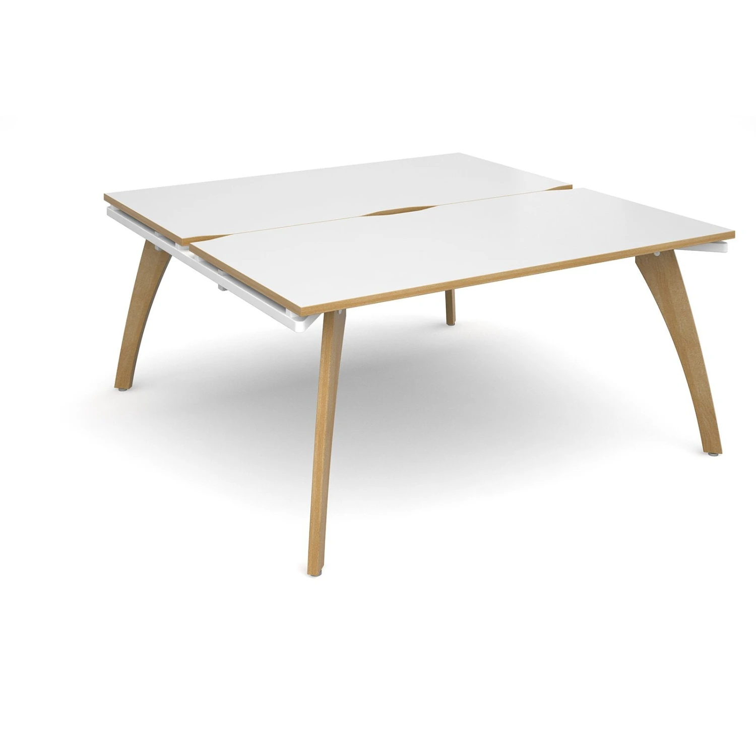 Fuze 2 Person Office Bench Desks 1 Fuze 2 Person Office Bench Desks