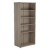 Grey Oak 1800mm High Book Case