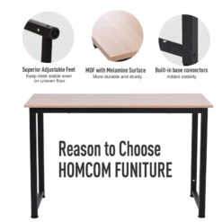 HOMCOM Computer Desk 13 HOMCOM Computer Desk -Office Supermarket Store homcom computer desk desking aosom 233541